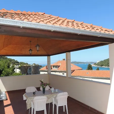 Апартаменты Hortenzia - Three-bedroom With Terrace And Sea View Дубровник